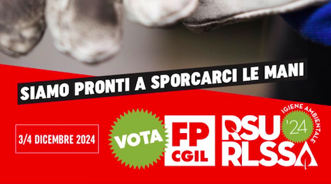 ELEZIONI RSU 2024 IGIENE AMBIENTALE