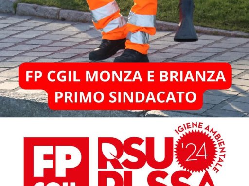 ELEZIONI R.S.U. IGIENE AMBIENTALE: FP CGIL ANCORA PRIMO SINDACATO!