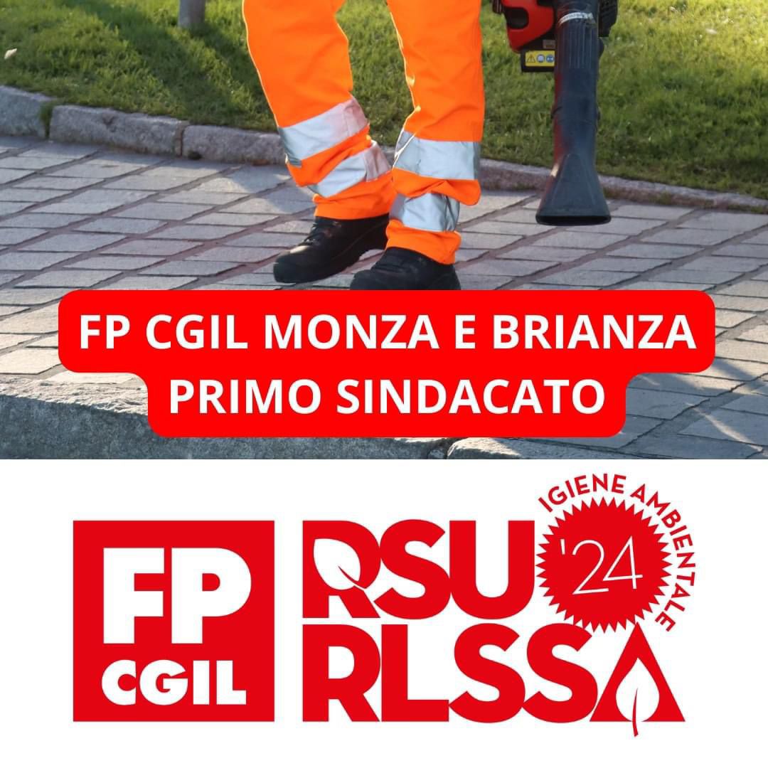 ELEZIONI R.S.U. IGIENE AMBIENTALE: FP CGIL ANCORA PRIMO SINDACATO!