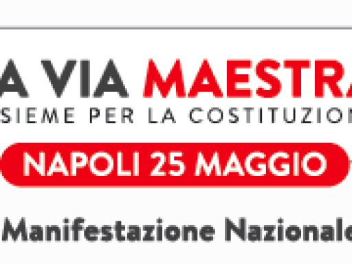 La Via Maestra’, 25 maggio a Napoli manifestazione nazionale, con Maurizio Landini