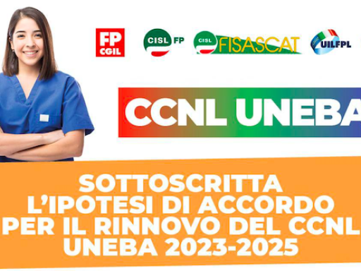 Terzo Settore: sottoscritta l'ipotesi di accordo per il rinnovo del CCNL UNEBA 2023 - 2025