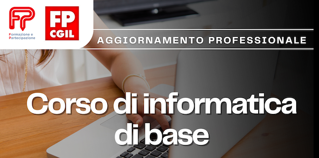 FORMAZIONE GRATUITA PER GLI ISCRITTI: Corso di informatica di base